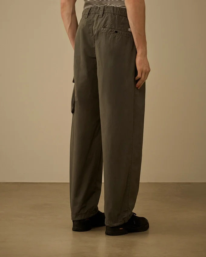 Cotton Rip-Stop Boxy Lens Cargo Pants