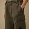 Cotton Rip-Stop Boxy Lens Cargo Pants