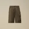 Cotton Rip-Stop Loose Lens Cargo Shorts