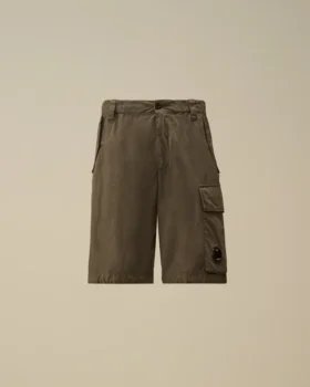Cotton Rip-Stop Loose Lens Cargo Shorts