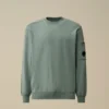 Cotton Sea Island Crewneck Lens Sweater