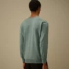 Cotton Sea Island Crewneck Lens Sweater