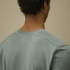 Cotton Sea Island Crewneck Lens Sweater