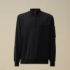 Cotton Sea Island Half Zip Lens Sweater