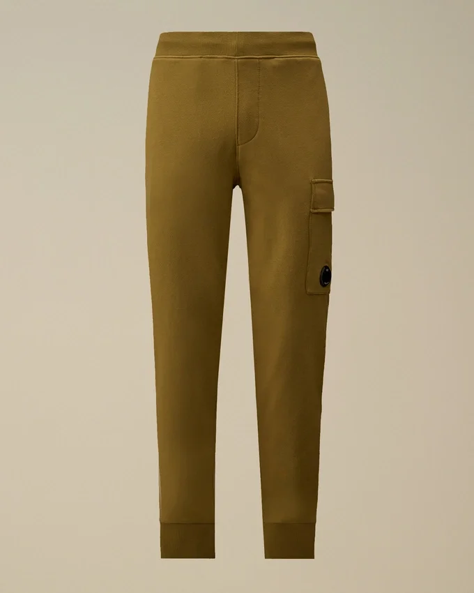 Diagonal Raised Fleece Cargo Lens Sweatpants