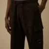 Diagonal Raised Fleece Cargo Sweatpants
