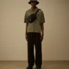 Diagonal Raised Fleece Cargo Sweatpants