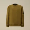 Diagonal Raised Fleece Crewneck Lens Sweatshirt