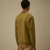 Diagonal Raised Fleece Crewneck Lens Sweatshirt