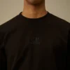 Diagonal Raised Fleece Crewneck Sweatshirt