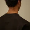 Diagonal Raised Fleece Crewneck Sweatshirt