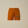 Eco-Chrome R Graphic Embroidery Swim Shorts