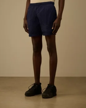 Eco-Chrome R Graphic Embroidery Swim Shorts