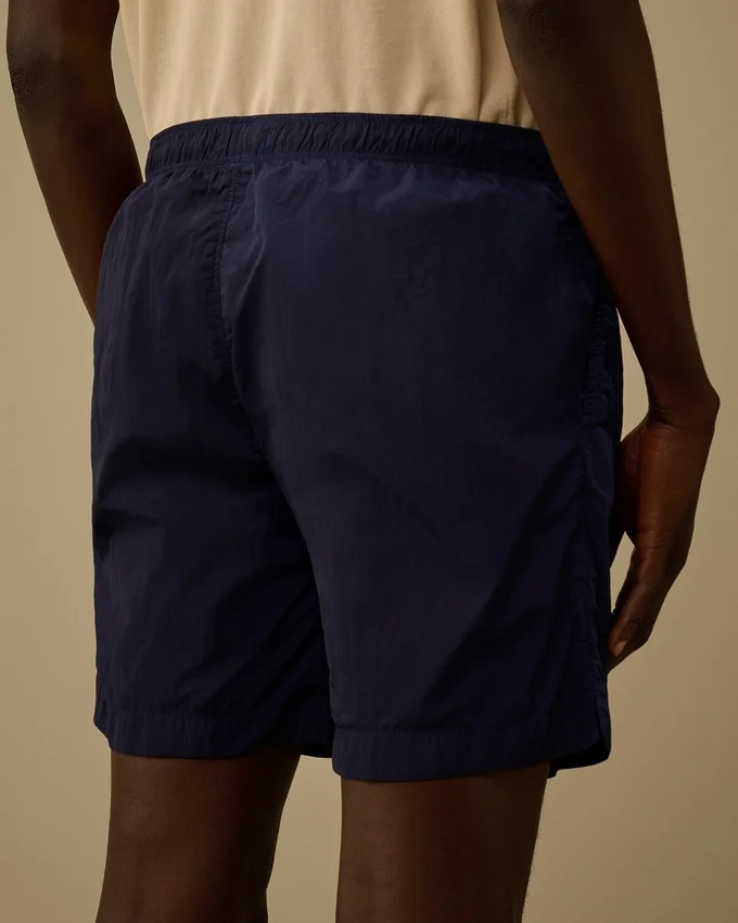 Eco-Chrome R Graphic Embroidery Swim Shorts