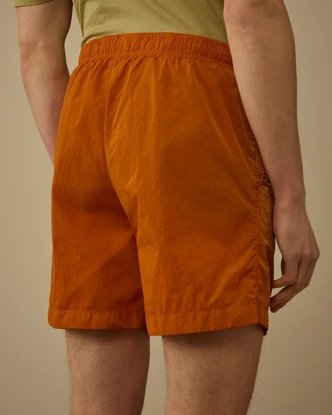 Eco-Chrome R Graphic Embroidery Swim Shorts