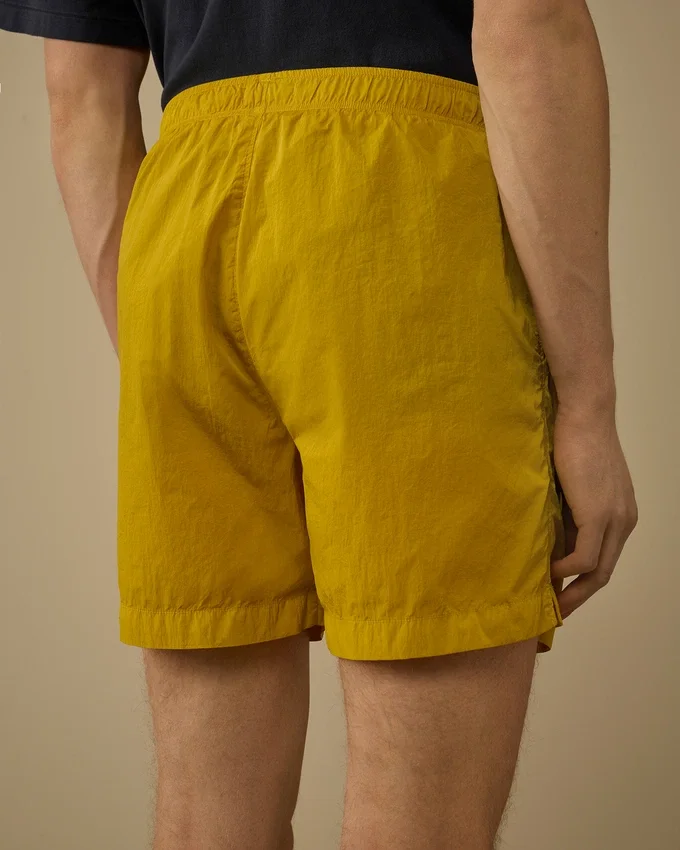Eco-Chrome R Graphic Embroidery Swim Shorts