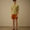 Eco-Chrome R Graphic Embroidery Swim Shorts