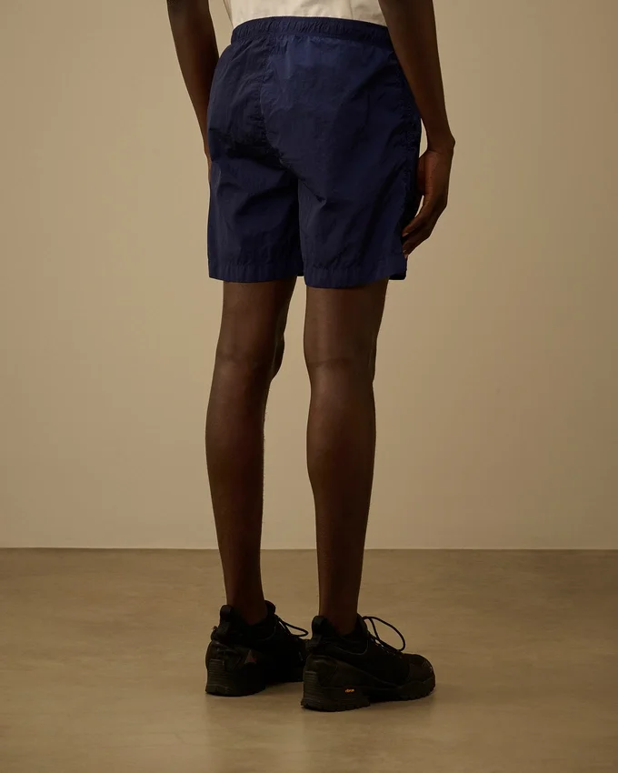 Eco-Chrome R Logo Embroidery Swim Shorts