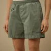 Eco-Chrome R Logo Embroidery Swim Shorts