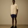 Eco-Chrome R Logo Embroidery Swim Shorts
