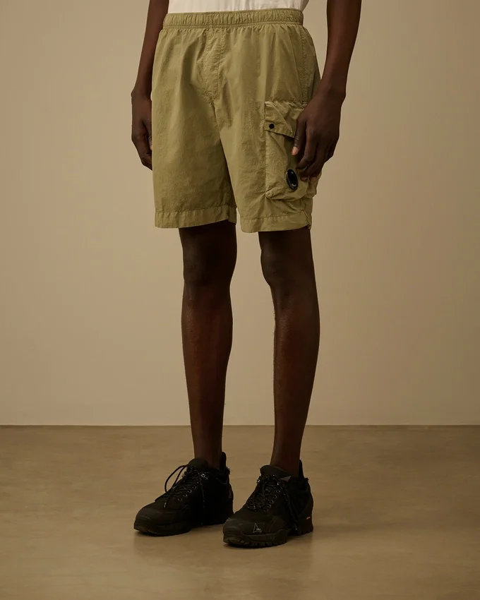Flatt Nylon Lens Cargo Swim Shorts