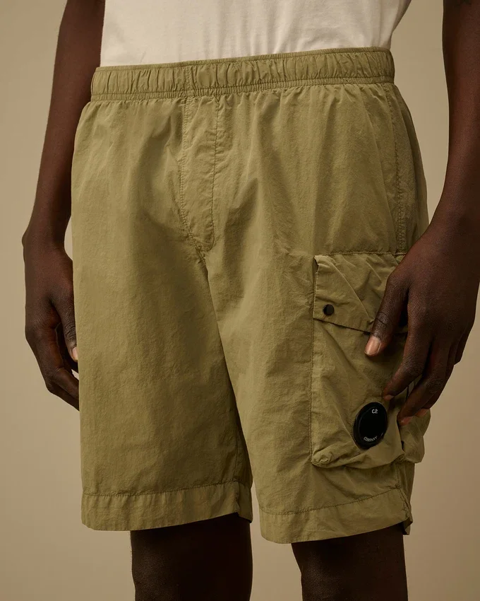 Flatt Nylon Lens Cargo Swim Shorts