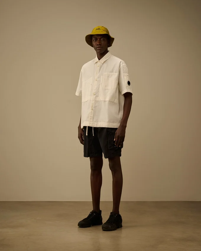 Flatt Nylon Lens Cargo Swim Shorts