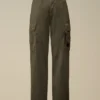 Flatt Nylon Loose Cargo Lens Pants