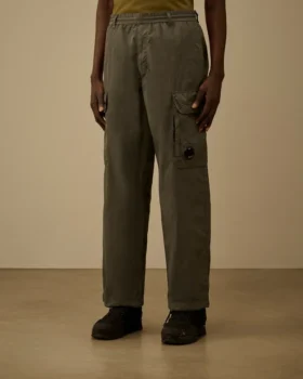 Flatt Nylon Loose Cargo Lens Pants