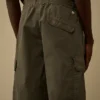 Flatt Nylon Loose Cargo Lens Pants