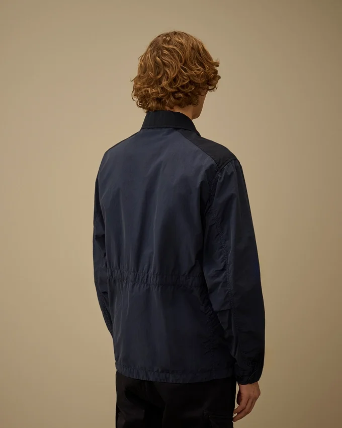 Flatt Nylon Mixed Button Lens Jacket