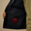 Flatt Nylon Mixed Button Lens Jacket