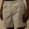 Flatt Nylon Printed Swim Shorts