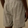Flatt Nylon Printed Swim Shorts