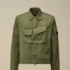 Heavy Chrome-R Zipped Lens Overshirt