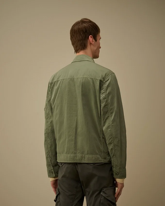 Heavy Chrome-R Zipped Lens Overshirt