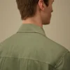 Heavy Chrome-R Zipped Lens Overshirt