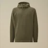 Heavy Piquet Hooded Sweatshirt