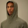 Heavy Piquet Hooded Sweatshirt