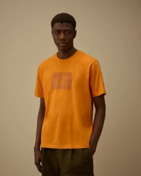 Jersey 30/1 Short Sleeve Logo Label T-Shirt