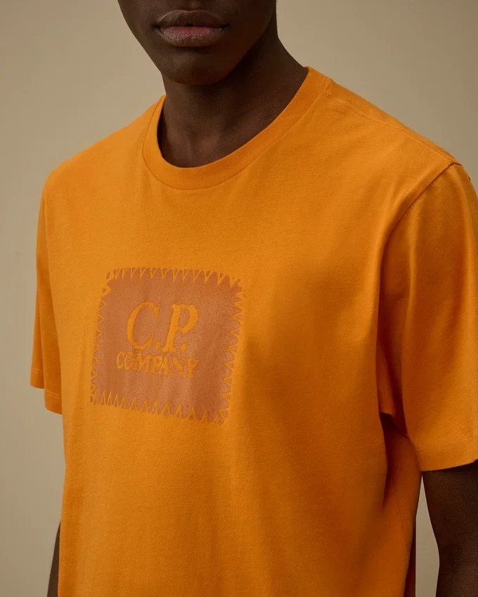 Jersey 30/1 Short Sleeve Logo Label T-Shirt