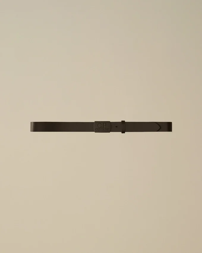 Leather Logo Belt