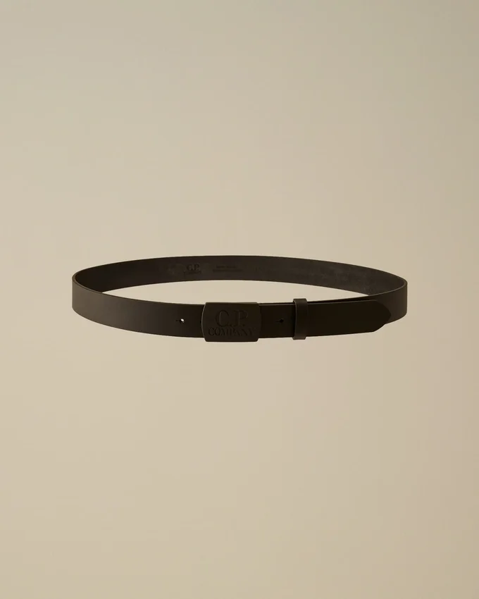 Leather Logo Belt