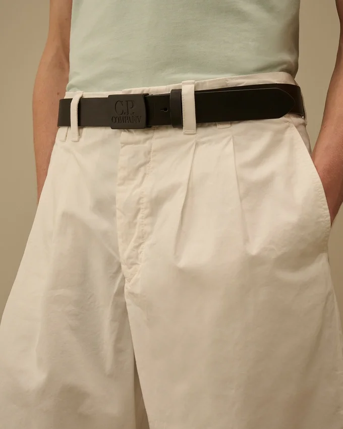 Leather Logo Belt