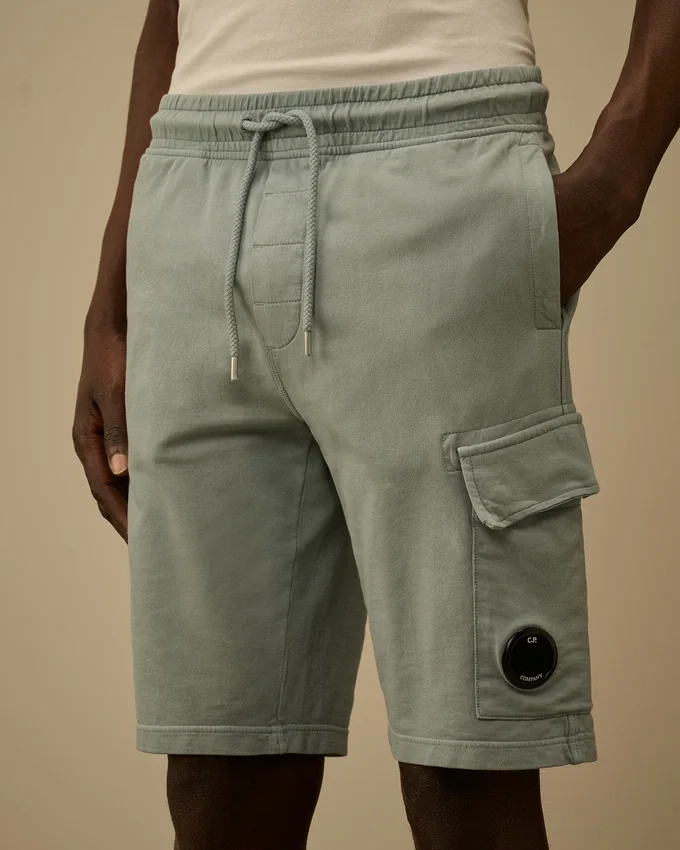 Light Fleece Cargo Lens Sweatshorts
