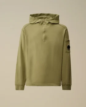 Light Fleece Half Zip Lens Sweatshirt