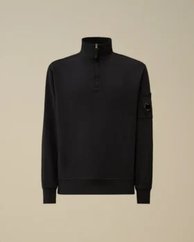 Light Fleece Half Zip Lens Sweatshirt