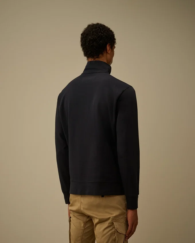 Light Fleece Half Zip Lens Sweatshirt