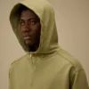 Light Fleece Half Zip Lens Sweatshirt