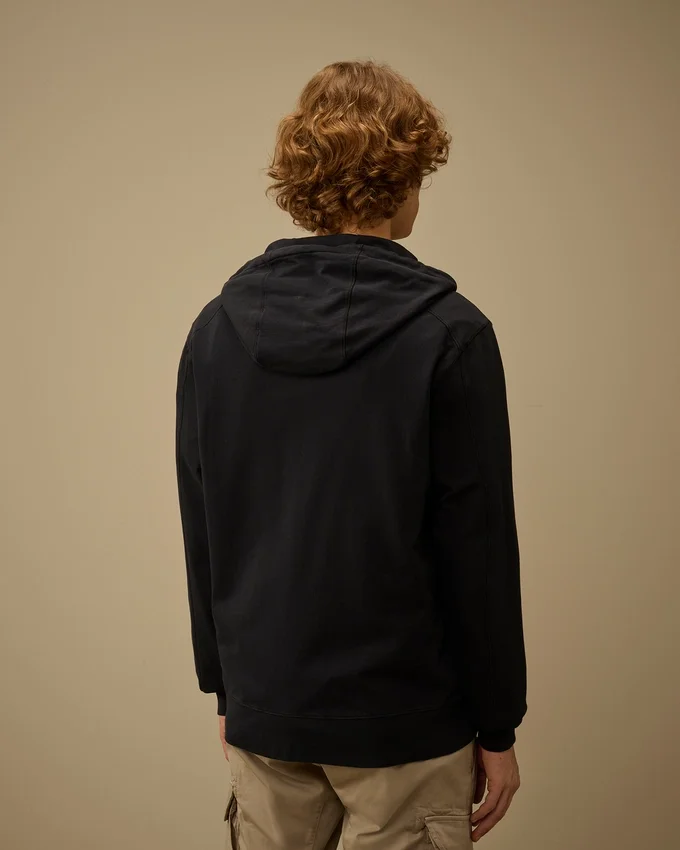 Light Fleece Zip Hooded Lens Sweatshirt